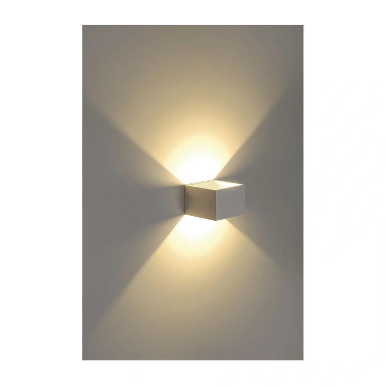 Метален аплик, white, slv, logs in, led 1x5w, 3000k, 300lm, 151321