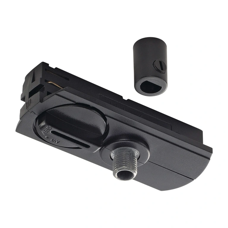 pvc адаптер, max 6a, black, slv, tracks, 143120