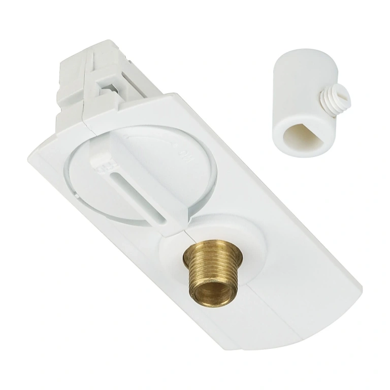 Pvc адаптер, max 6a, white, slv, tracks, 143121