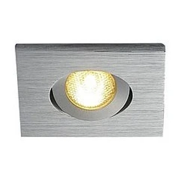 метална луна, aluminium brushed, slv, new tria mini set, led 1x2.2w, 3000k, 143lm, 114406