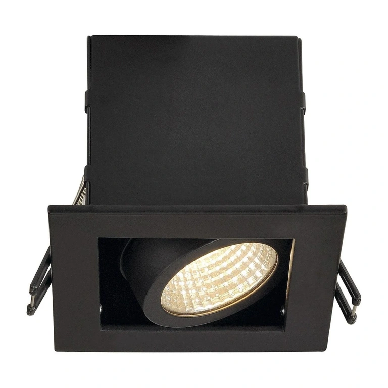 Метална луна, matt black, slv, kadux 1 set, led 1x6.2w, 3000k, 600lm, 115700