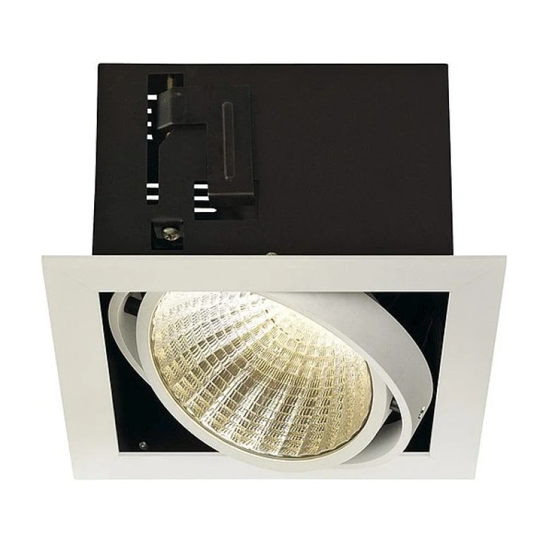 метална луна, matt white, slv, kadux 1 set, led 1x24.5w, 3000k, 2500lm, 115731