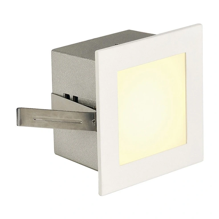 метална луна, matt white, slv, frame basic, led 1x1w, 3000k, 90lm, 113262