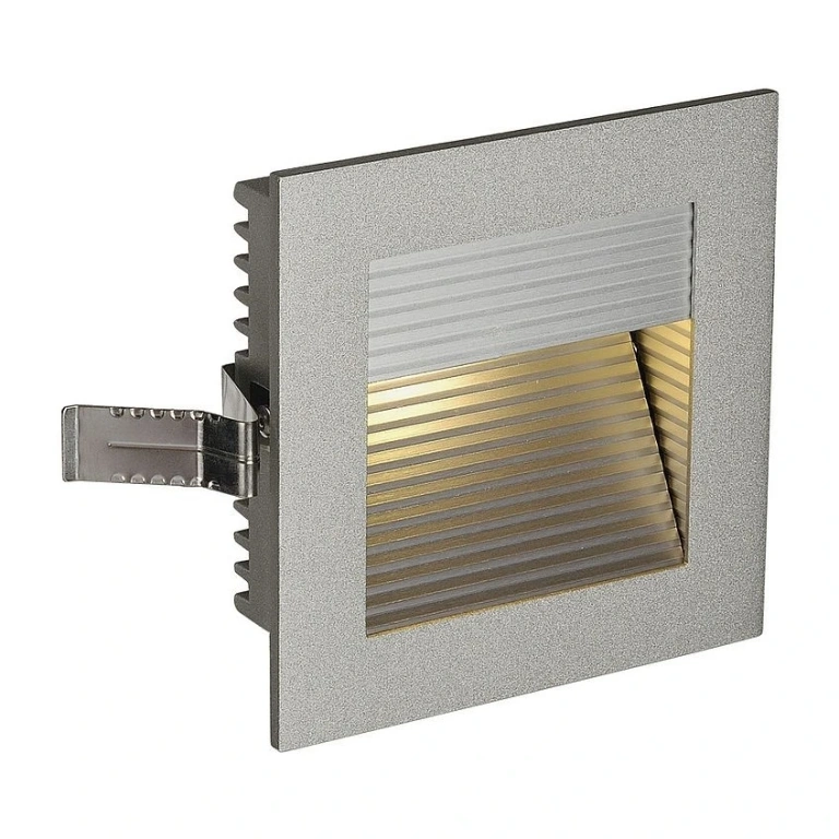Метална луна, silver-grey, slv, frame curve, led 1x1w, 3000k, 90lm, 111292