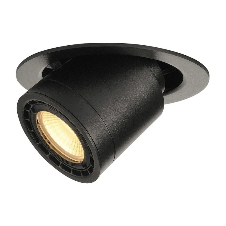 метална луна, black, slv, supros 78, led 1x9w, 3000k, 700lm, 116320