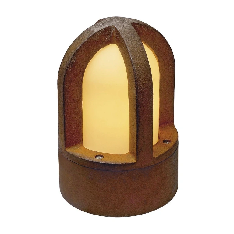Метално градинско тяло, rusted iron, slv, rusty cone, 1x40w, 229430