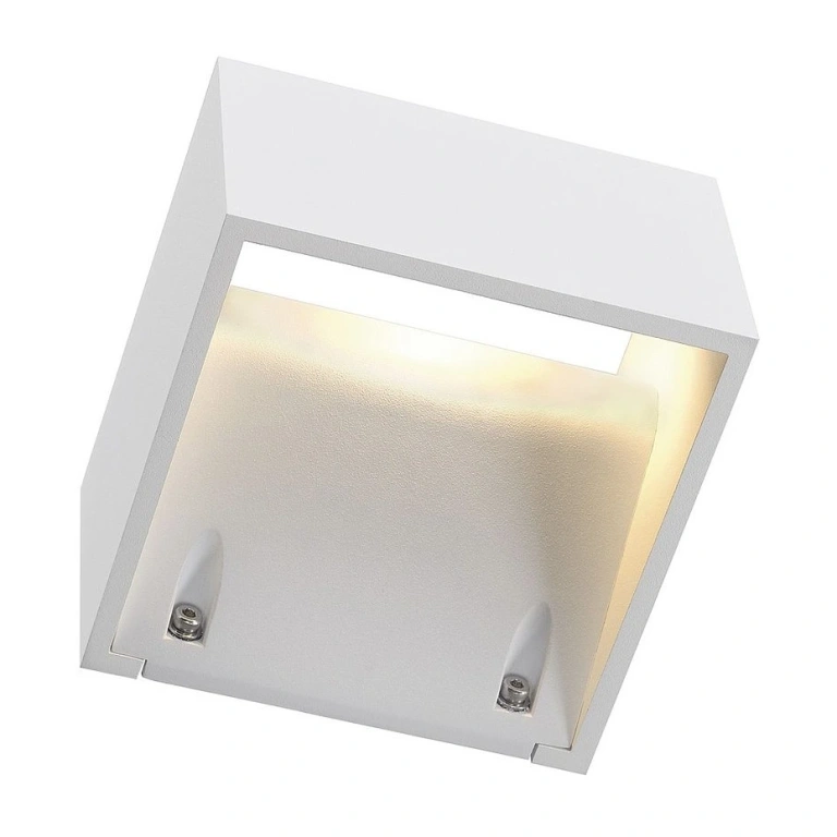 метално градинско тяло, white, slv, logs wall, led 1x7.5w, 3000k, 650lm, 232101