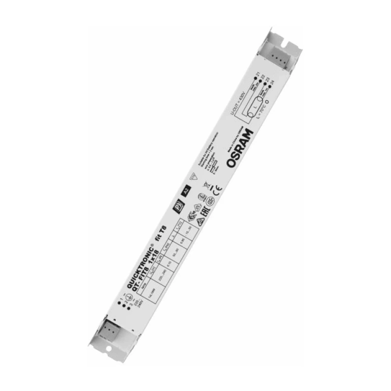 Електронен баласт, 1x18w, 294180, 230v,50-60hz, 2s пуск, qt-fit8, t8, osram, epra1x18