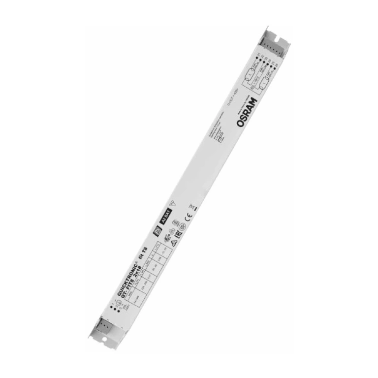 Електронен баласт, 2x18w, 230v,50-60hz, 2s пуск, qt-fit8, t8, osram, epra2x18