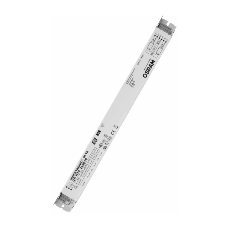 Електронен баласт, 2x58-70w, 230v,50-60hz, 2s пуск, qt-fit8, t8, osram, epra2x58