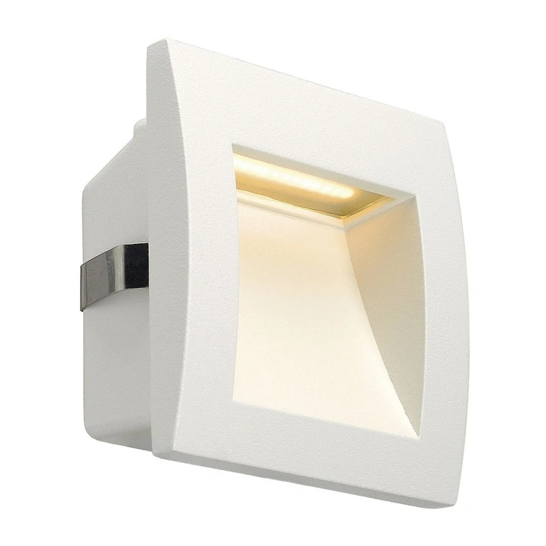 Метално градинско тяло, white, slv, downunder out s, led 1x0.96w, 3000k, 40lm, 233601