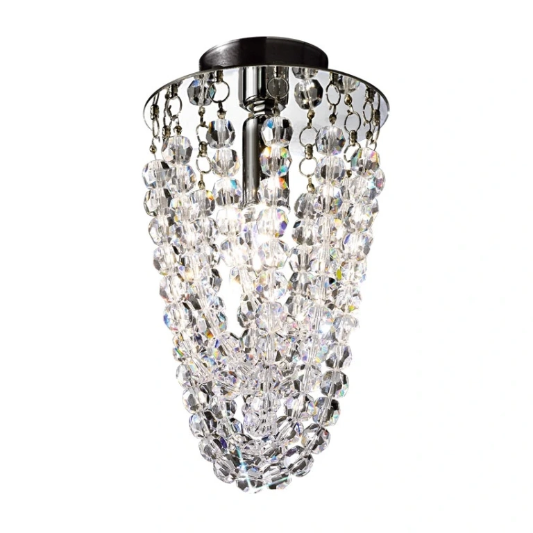 кристален плафон, clear, kolarz, carla, 1lp.,40w, 0324.11.5.kpt