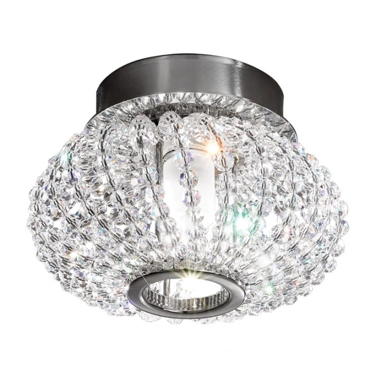 кристален плафон, clear, kolarz, carla, 1lp.,40w, 0256.11.5.kpt