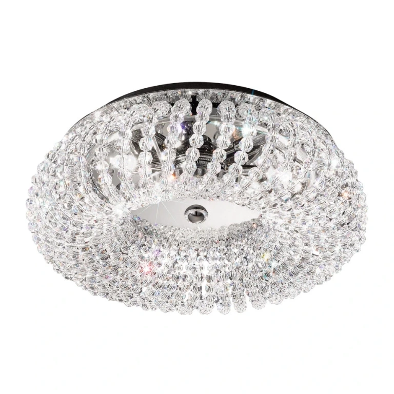 кристален плафон, clear, kolarz, carla, 3lp.,25w, 0256.13l.5.kpt