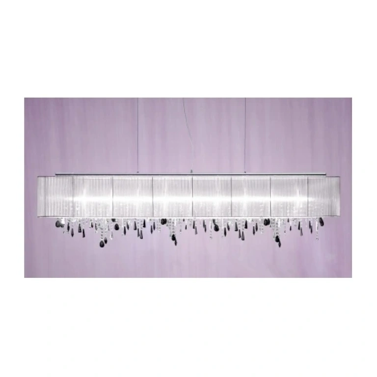 Кристален полилей, white, kolarz, paralume, 9lp.,40w, 0240.89l.5.w