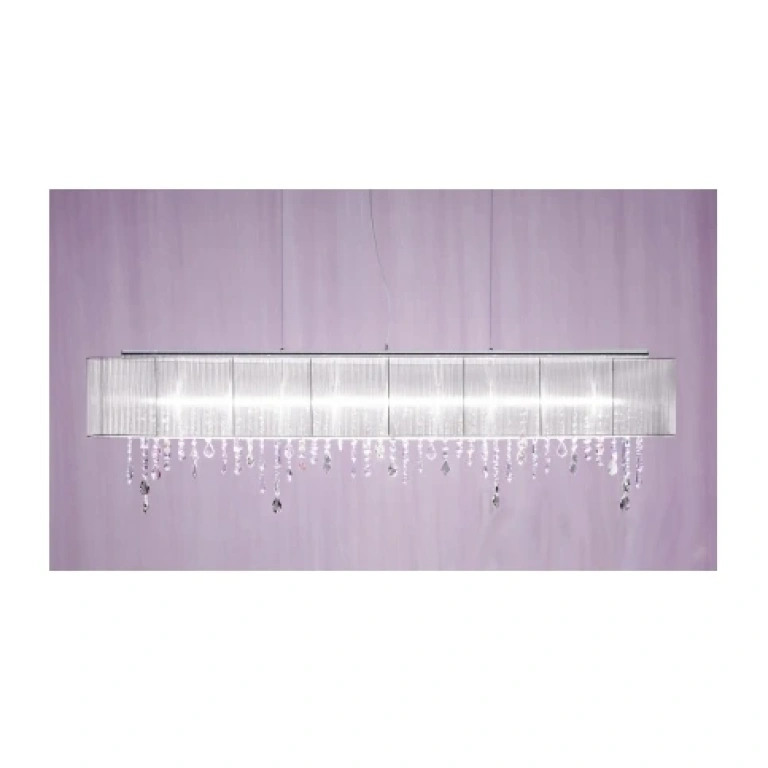 Кристален полилей, white, kolarz, paralume, 7lp.,40w, 0240.87.5.w
