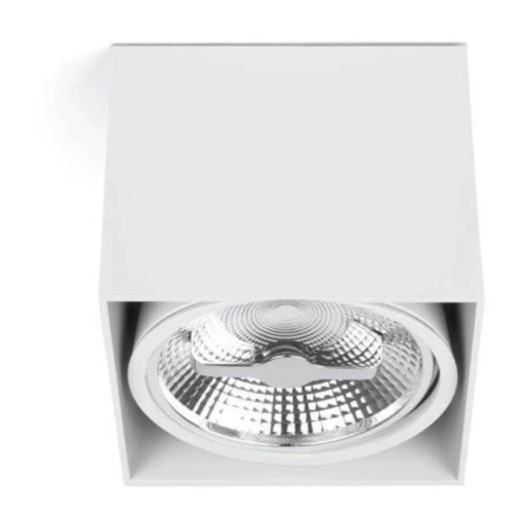 Метална луна, white, faro, tecto, 1x40w, 63274
