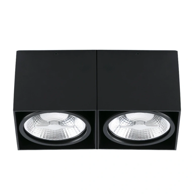 метална луна, black, faro, tecto, 2x40w, 63277