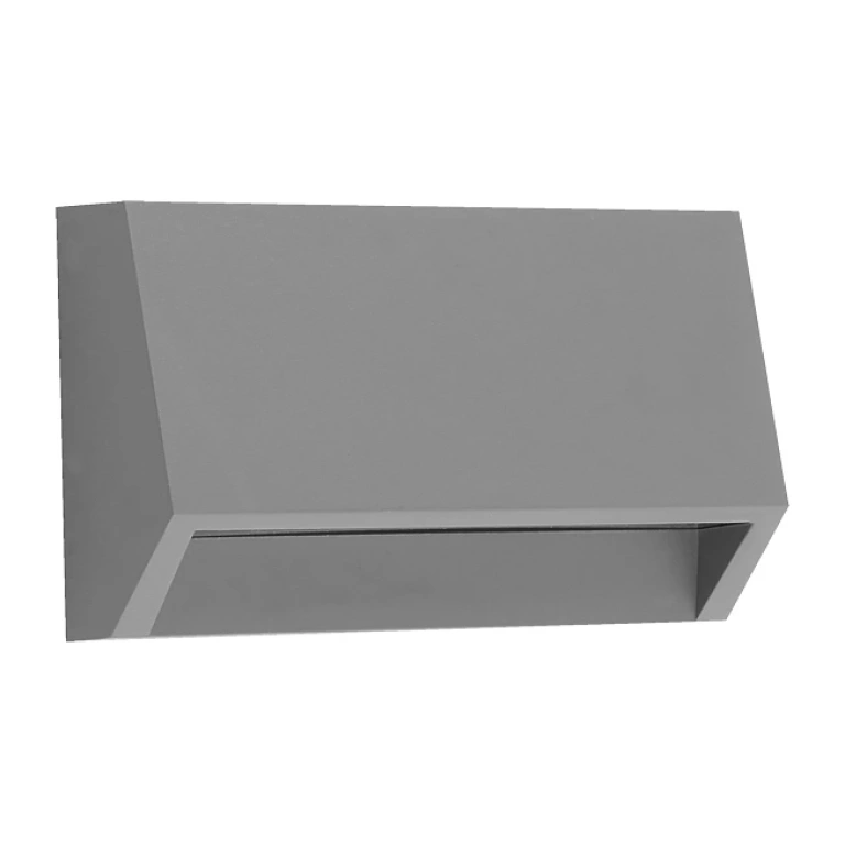 метално градинско тяло, grey, prezent, radix, led 1x2w, 4000k, 100lm, 48317