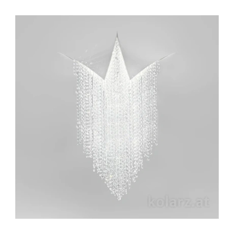 Кристален плафон, clear, fonte de luce, kolarz, led 1x48w, 3000k, 4270lm, 5310.10154.940