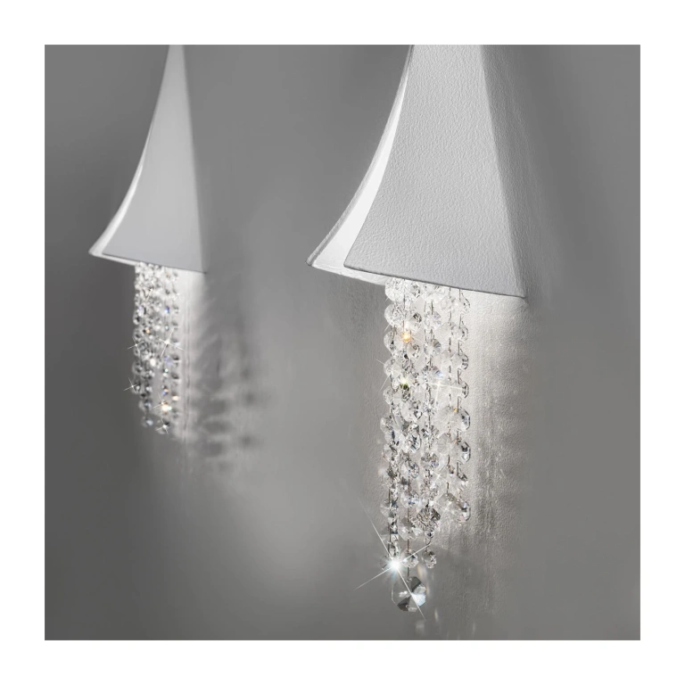 Кристален аплик, clear, fonte de luce, kolarz, led 1x13w, 3000k, 1000lm, 5310.60150.940
