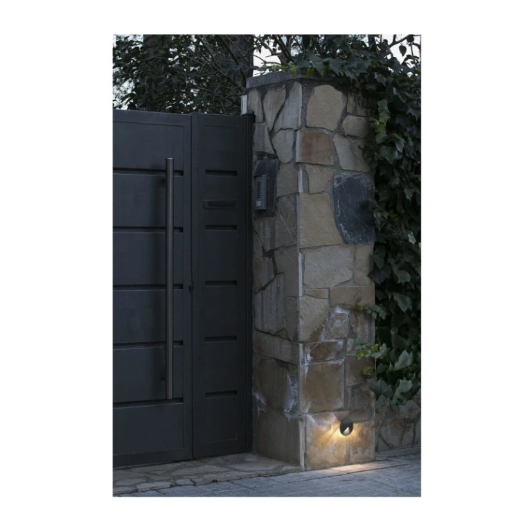 Метална луна, dark grey, faro, uve, led 1x2w, 3000k, 70lm, 70397