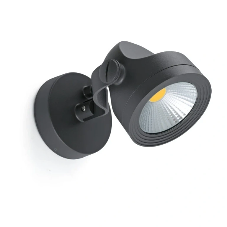 Метален спот, dark grey, faro, alfa, led 1x15w, 3000k, 1100lm, 70025