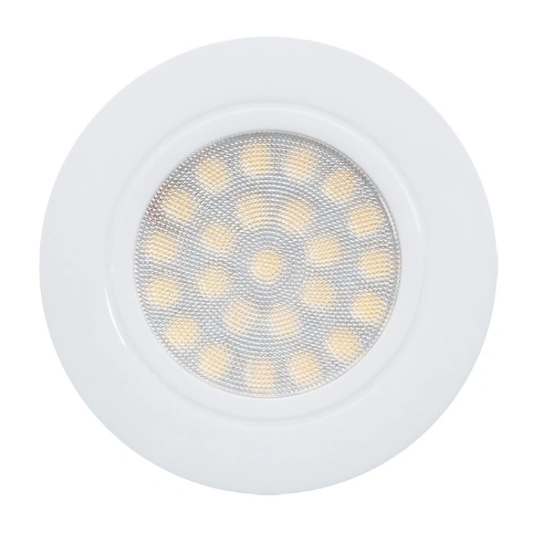 Led мебелна луна за вграждане, бяла, ultralux, 4w, бяла светлина, 4200k, 330lm, lml220442w