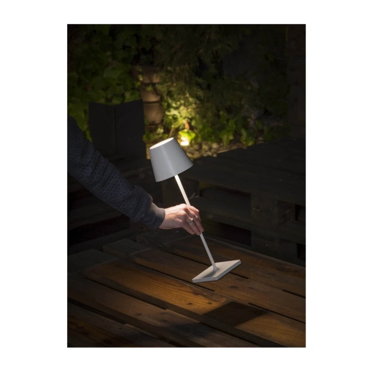Градинско осветително тяло, white, faro, toc, led 1x7w, 3000k, 70775