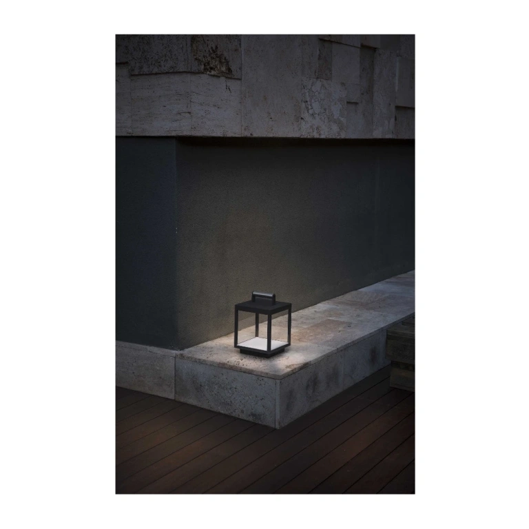 Градинско осветително тяло, dark grey, faro, kerala, led 1x5w, 3000k, 400lm, 74454