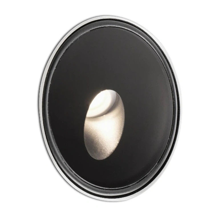 Метална луна, black, faro, dang, led 1x3w, 3000k, 200lm, 70446