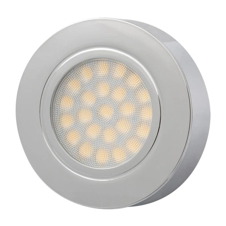 Рамка за външен монтаж, хром, ultralux, за led мебелна луна lml220442ch, lmlfch