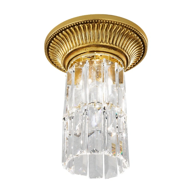 кристална луна за външен монтаж, french gold, kolarz, milord crystal, 1x60w, 0346.11.15