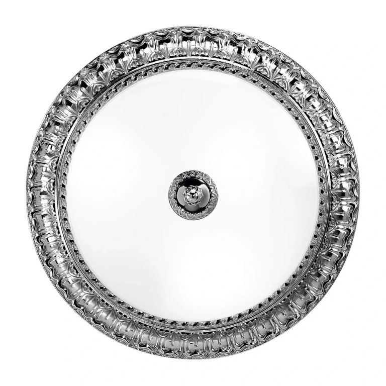 Стъклен плафон, chrome plated, kolarz, milady, 3lp.,60w, 0298.13.5
