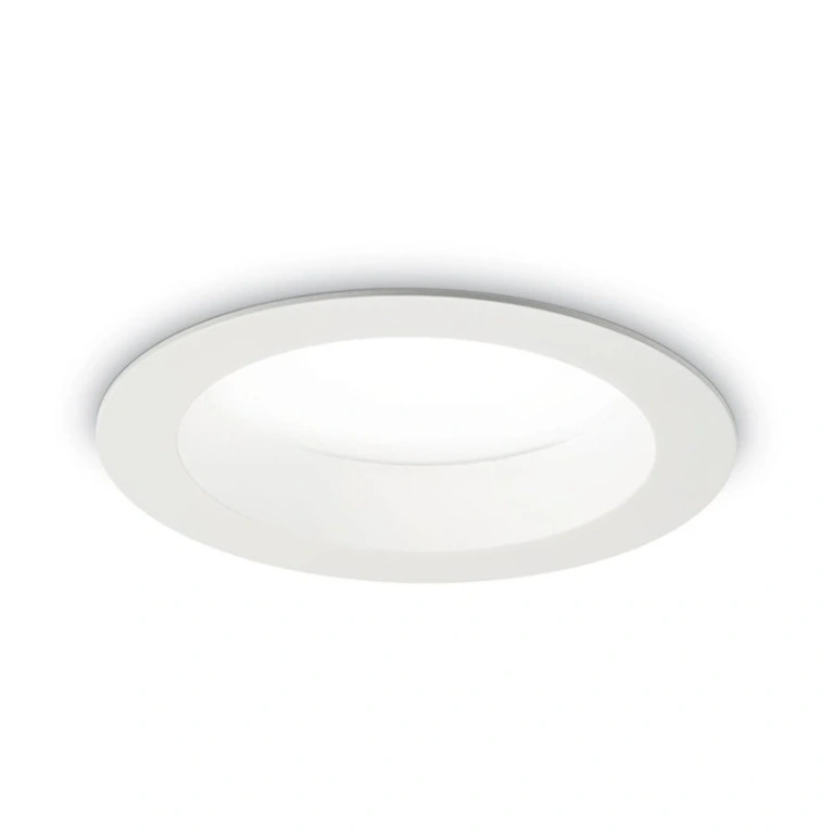 Метална луна, white, ideal lux, basic wide, led 15w, 3000k, 1230lm, 193526