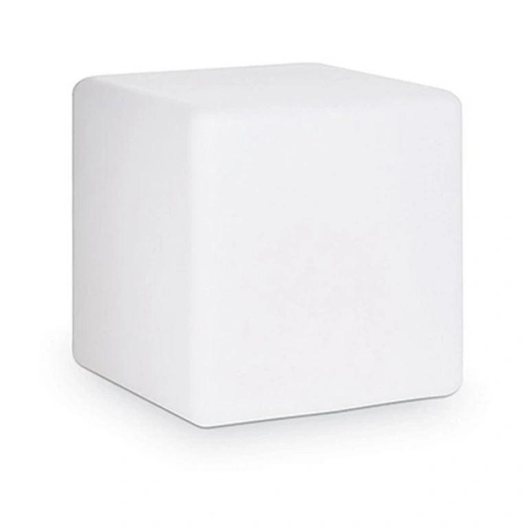 Pvc градинско тяло, bianco, ideal lux, luna, pt1 d50, 1x60w, 191607