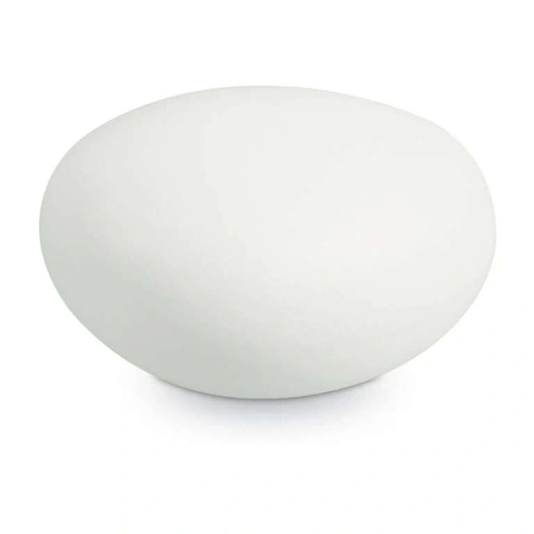 Pvc градинско тяло, bianco, ideal lux, sasso pt1 d50, 1x40w, 161778