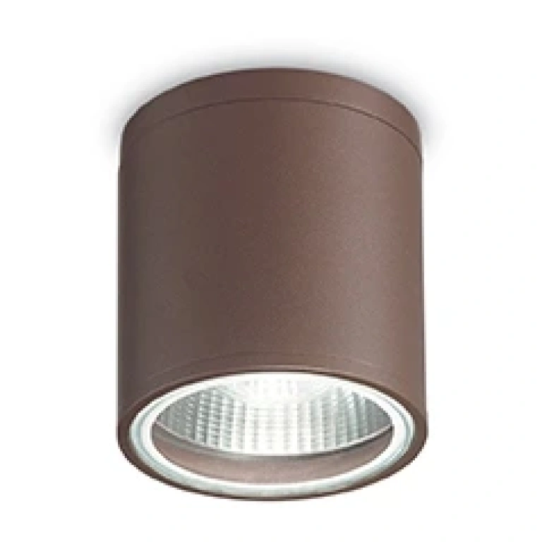 метално градинско тяло, coffee, ideal lux, gun pl1, 1x28w, 163666