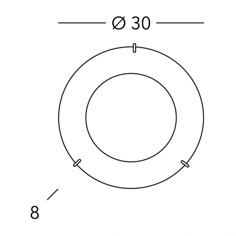 Стъклен плафон, silver, kolarz, moon, led 12w, 3000k, 1250lm, a1306.11led.5.ag