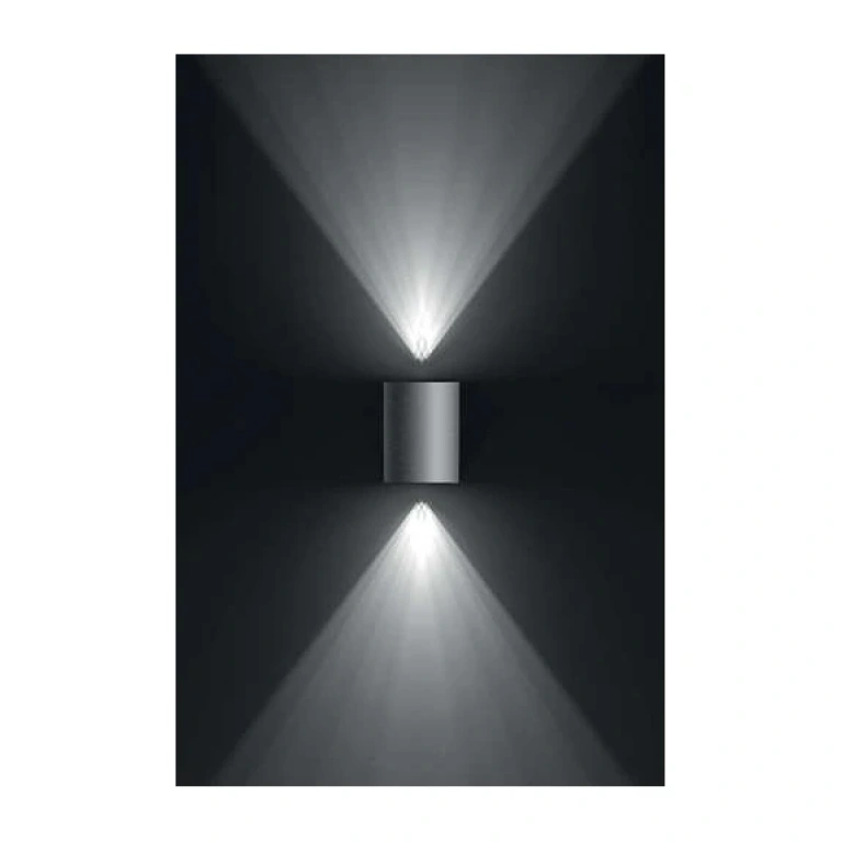 Метално градинско тяло, stainless steel, philips, cistus, led 2x4.5w, 2700k, 1000lm, 17358/47/p0