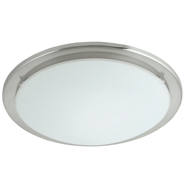 Стъклен плафон, satin nickel, eglo, planet, 1x60w, 82942