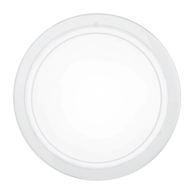 стъклен плафон, white, eglo, planet 1, 1x60w, 83153