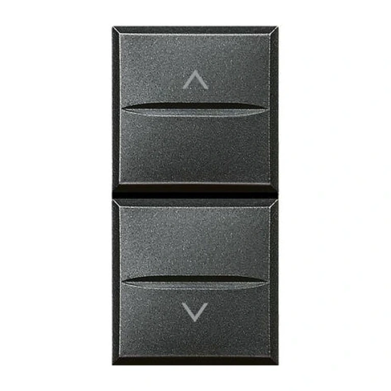 Бутон за щори, 16А, anthracite, bticino, axolute, hs4027