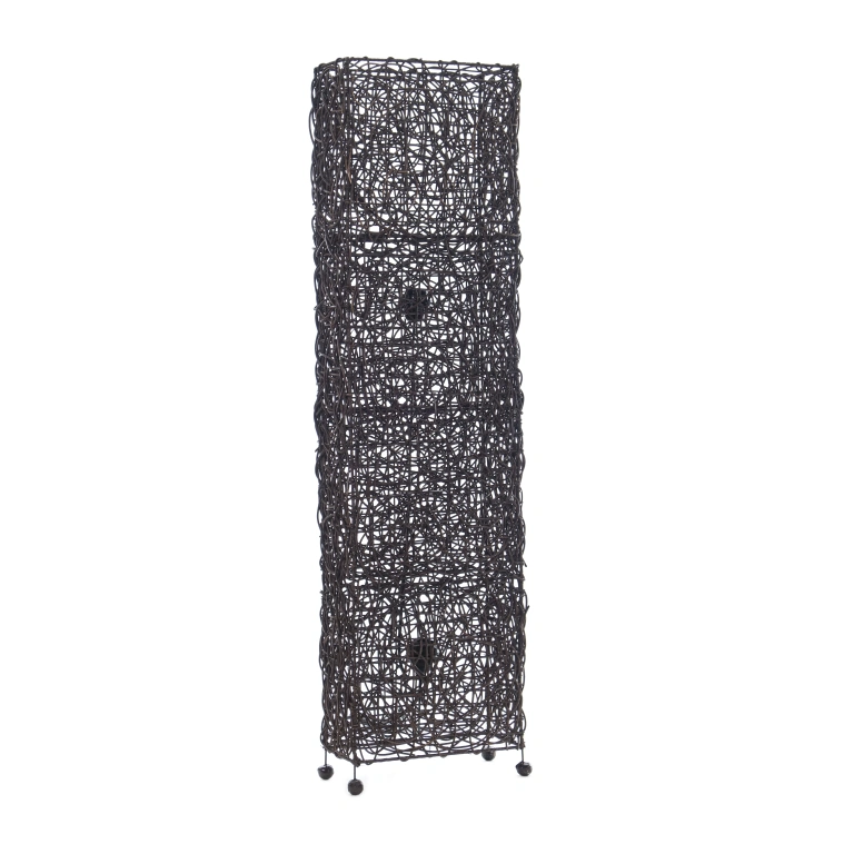 лампион от ратан, кафяв, elbulgaria, 1x40w, eli 57f br