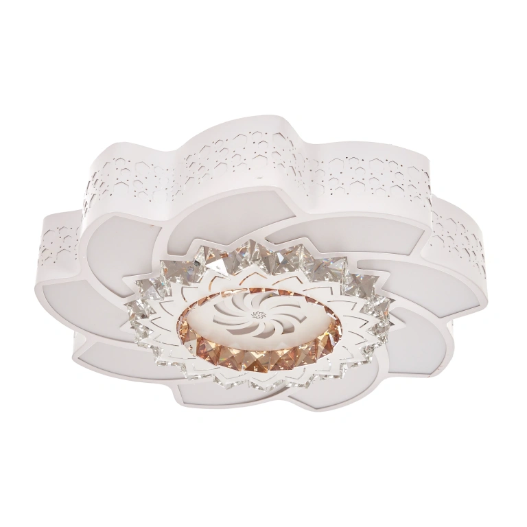 Pvc плафон, бял, elbulgaria, led 65w, 3000-4000-6000k, 1808