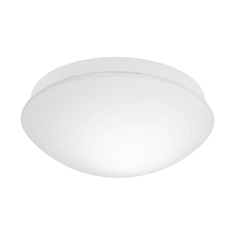 Стъклен плафон, white, eglo, bari-m, 1x20w, 97531