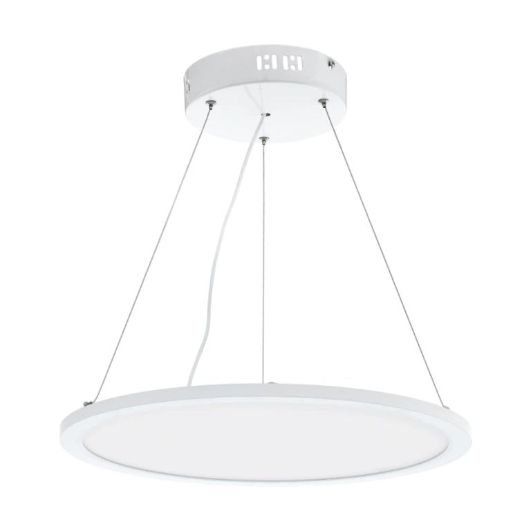 Метален пендел, white, eglo, sarsina, led 36w, 4000k, 3600lm, 97504