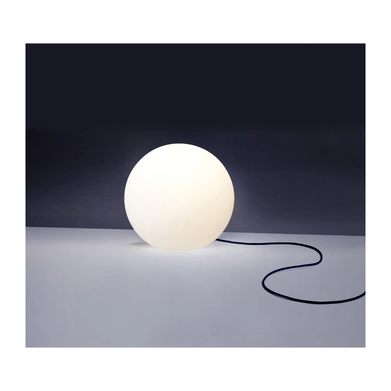 Pvc градинско тяло, white, nowodvorski, cumulus l, 1x40w, 6978