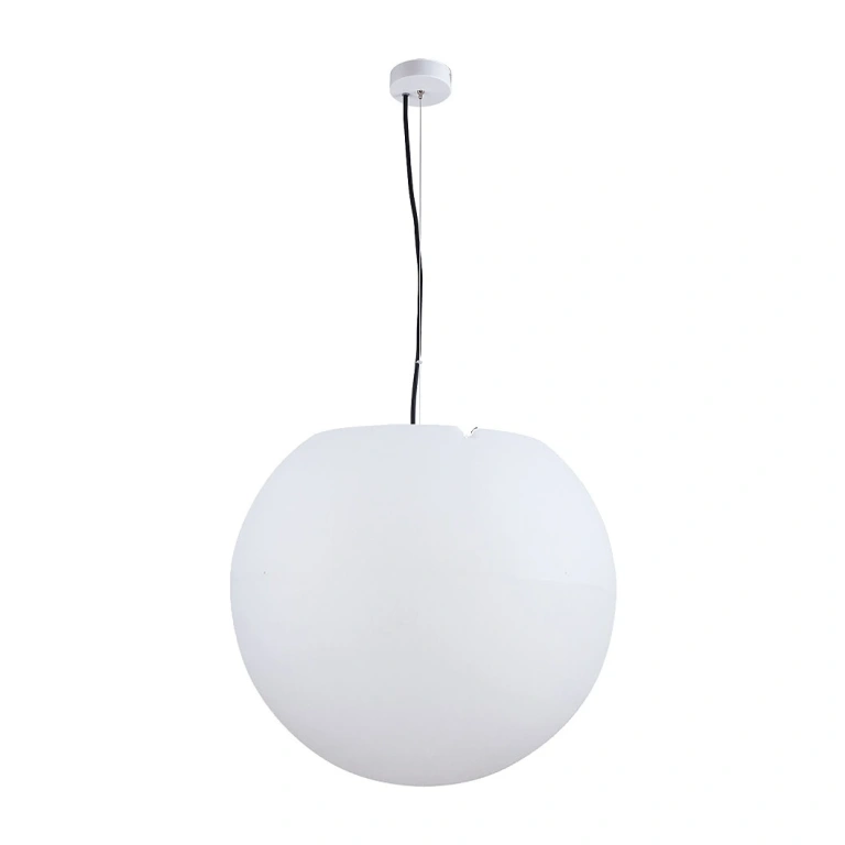 Pvc градинско тяло, white, nowodvorski, cumulus l, 1x40w, 9607