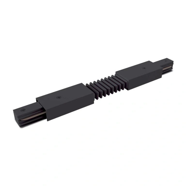 pvc гъвкав конектор, за 1-phase track, black, maytoni, accessories, tra001cf-11b